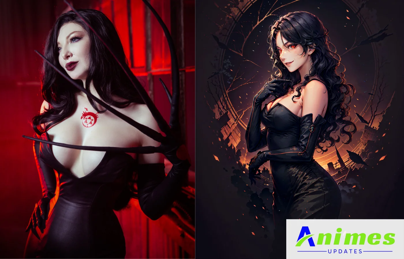 LUST FROM FULLMETAL ALCHEMIST (EVILEST ANIME GIRL)