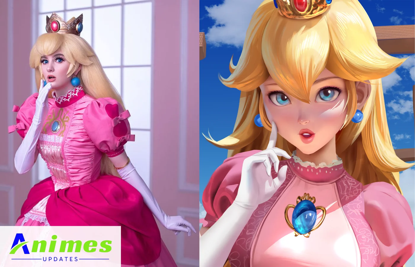 Princess Peach from Mario Brothers
