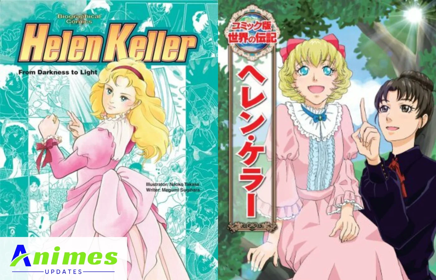 Helen Keller from Comic-ban Sekai no Denki