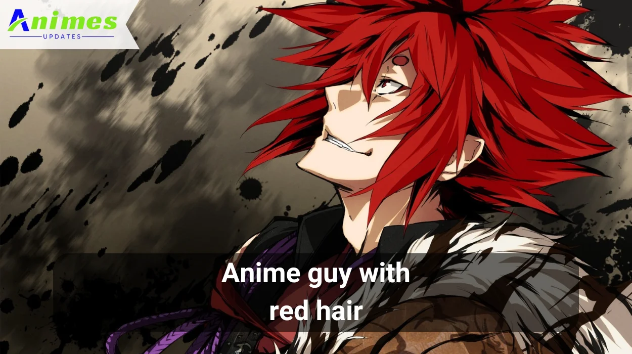 Anime Guy with Red Hair