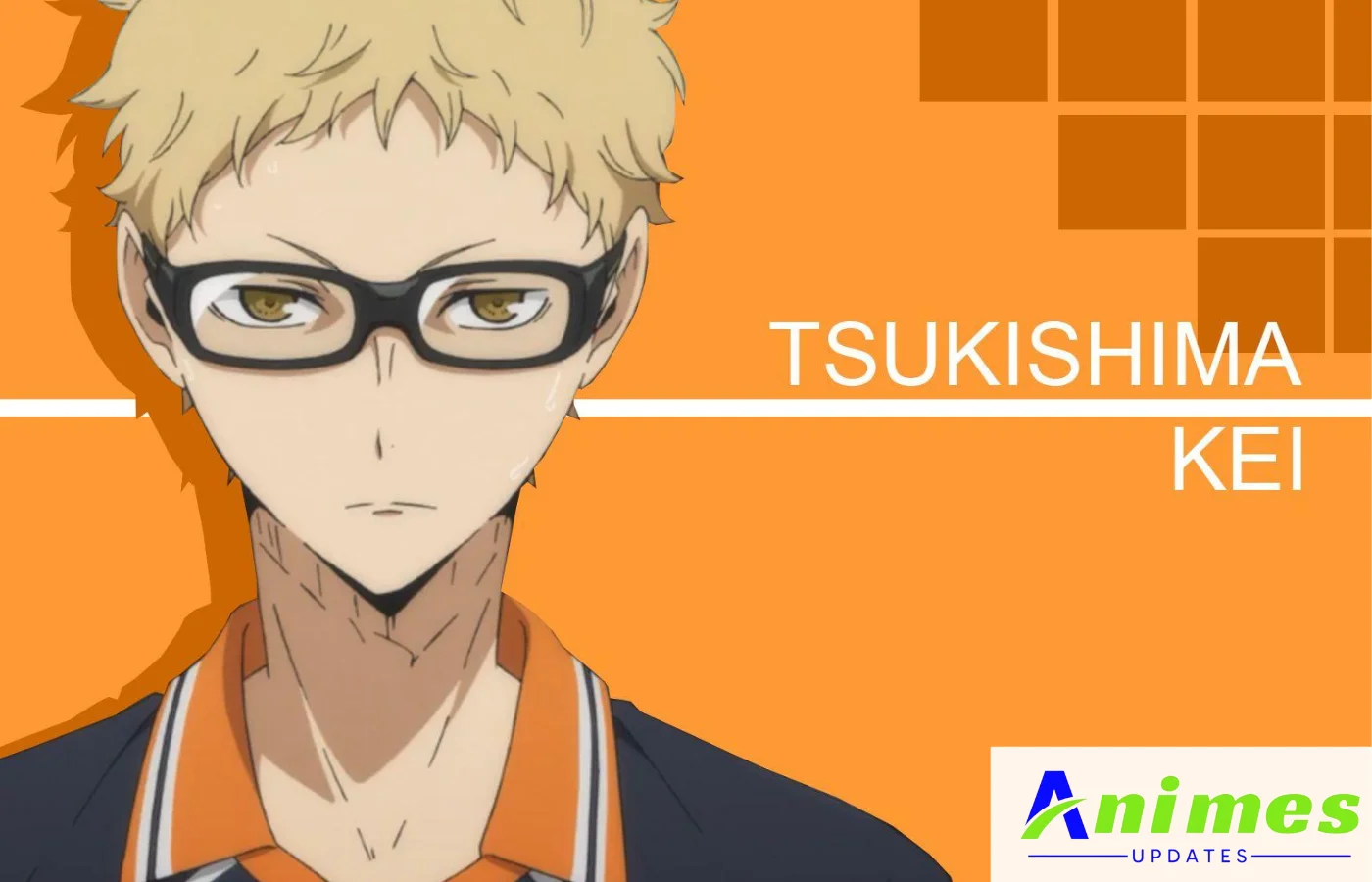 Tsukishima from Haikyuu