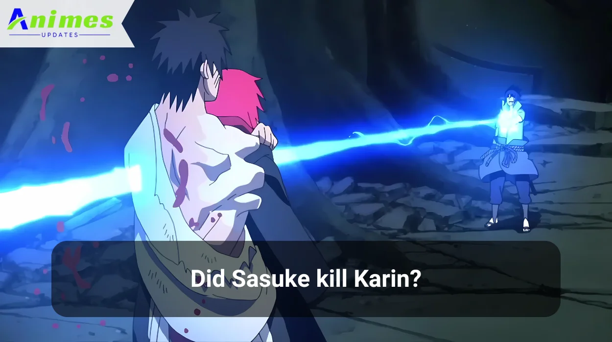 Did Sasuke kill Karin?