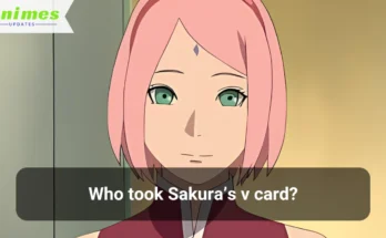 Who took Sakura’s v card