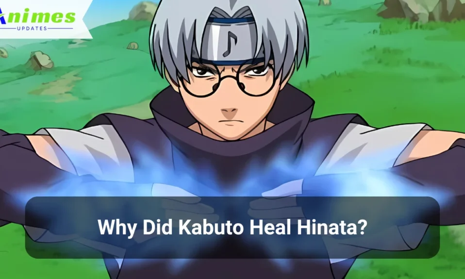 Why Did Kabuto Heal Hinata